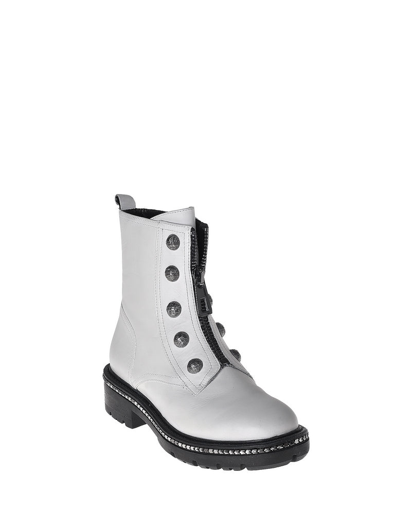 Anfibi Bianco Elvio Zanon