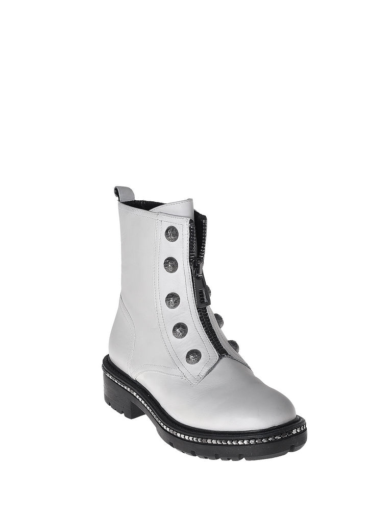 Anfibi Bianco Elvio Zanon