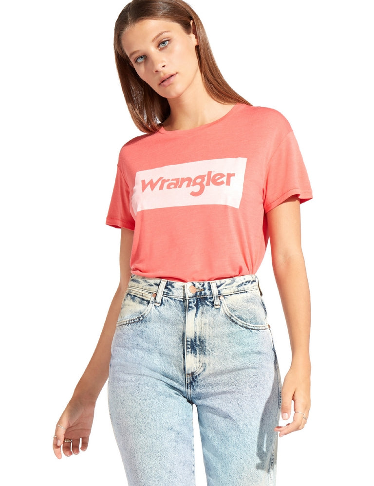 T-shirt Rosso Wrangler