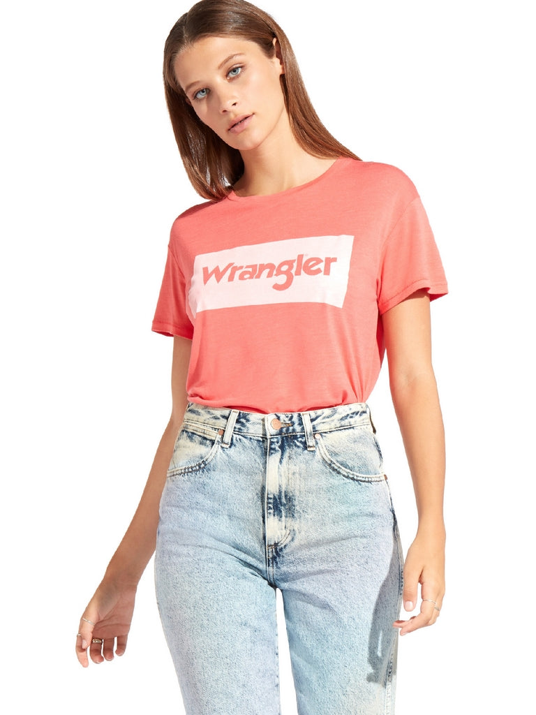 T-shirt Rosso Wrangler