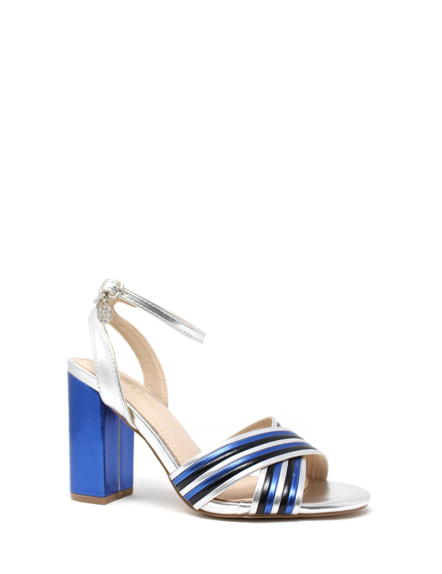 Sandali tacco Argentato Gold&gold