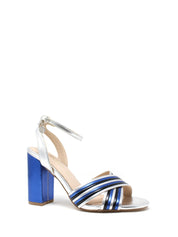 Sandali tacco Argentato Gold&gold