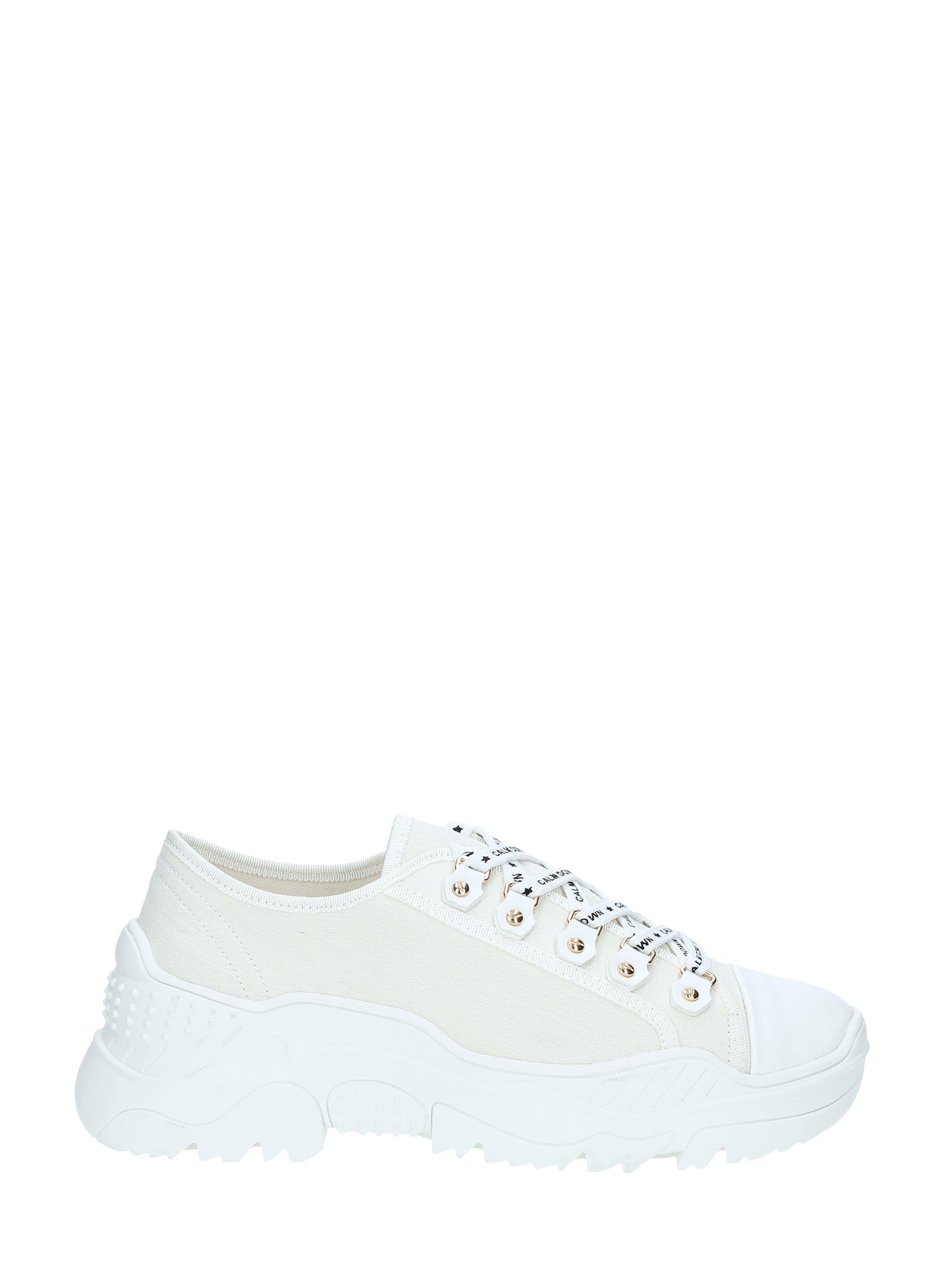 Sneakers Bianco Gold&gold