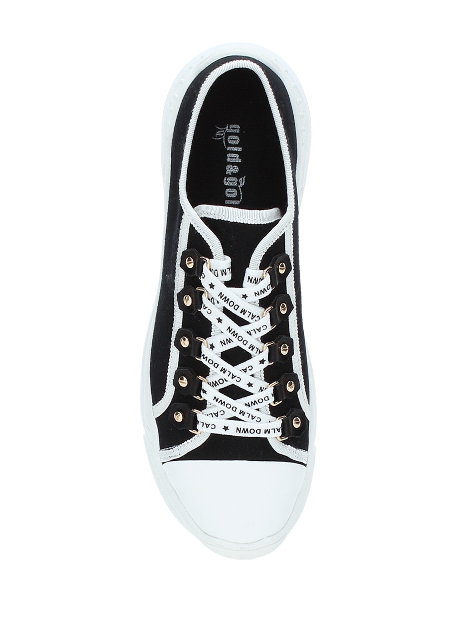 Sneakers Nero Gold&gold