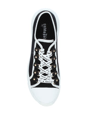 Sneakers Nero Gold&gold