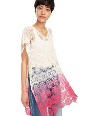 Mantelle Bianco Desigual