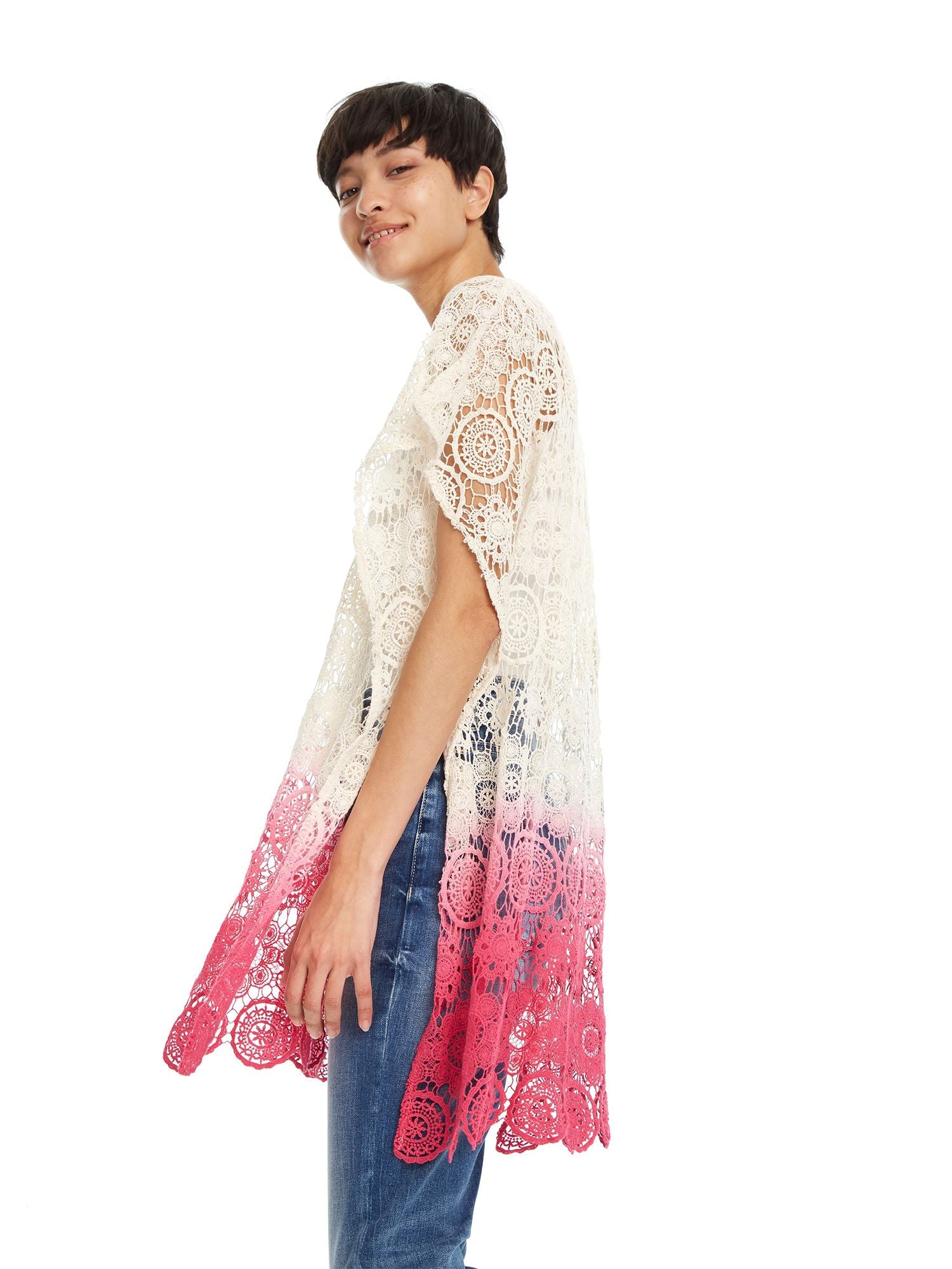 Mantelle Bianco Desigual