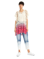 Mantelle Bianco Desigual