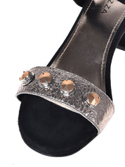 Sandali tacco Nero Apepazza