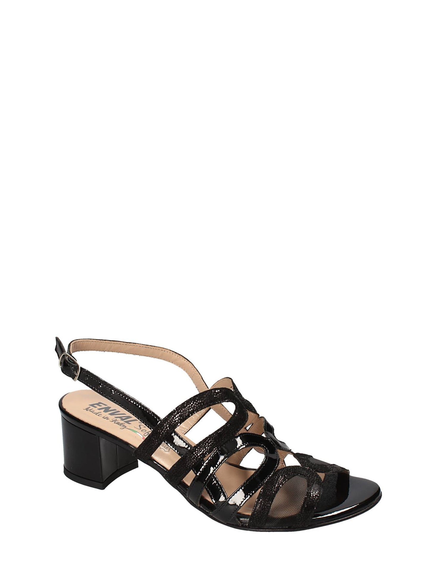 Sandali tacco Nero Enval