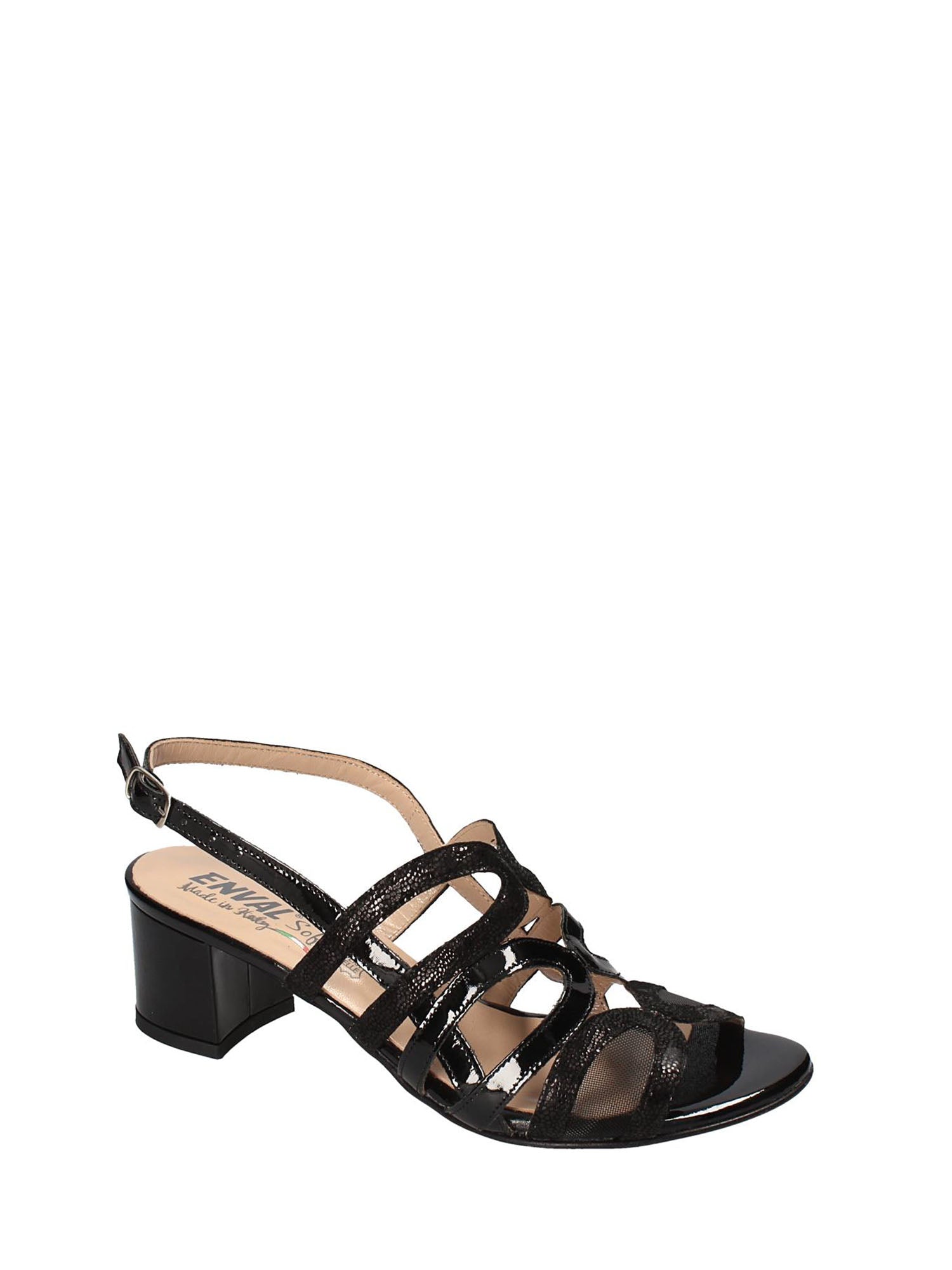 Sandali tacco Nero Enval