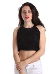 Top e canotte Nero Fracomina