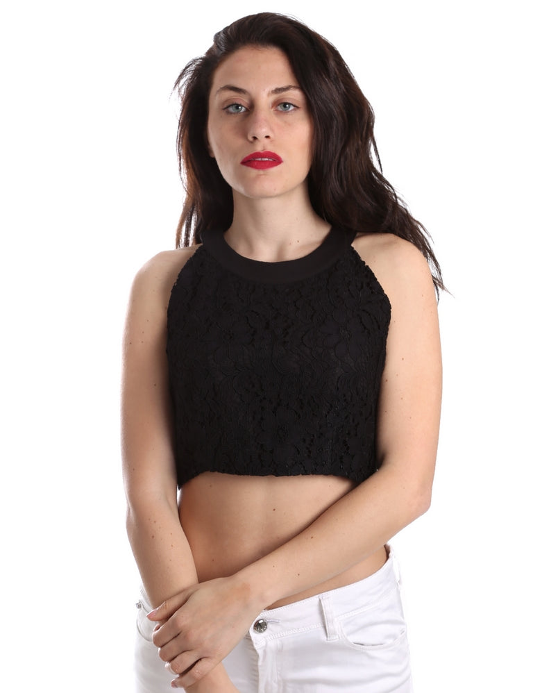 Top e canotte Nero Fracomina