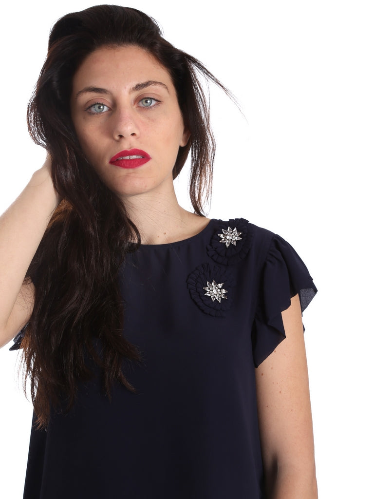 Bluse Blu Fracomina