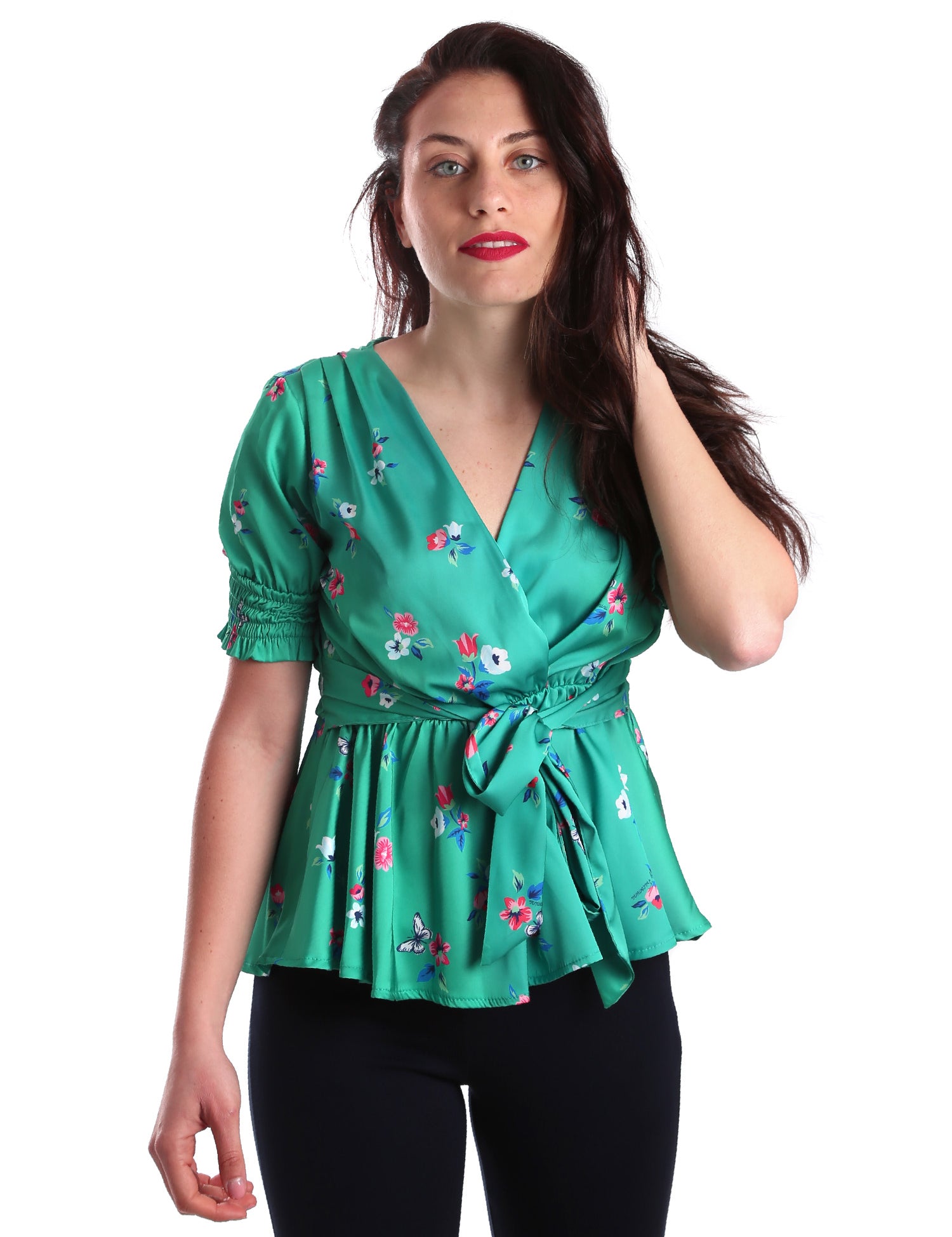 Bluse Verde Fracomina