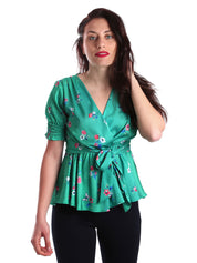 Bluse Verde Fracomina