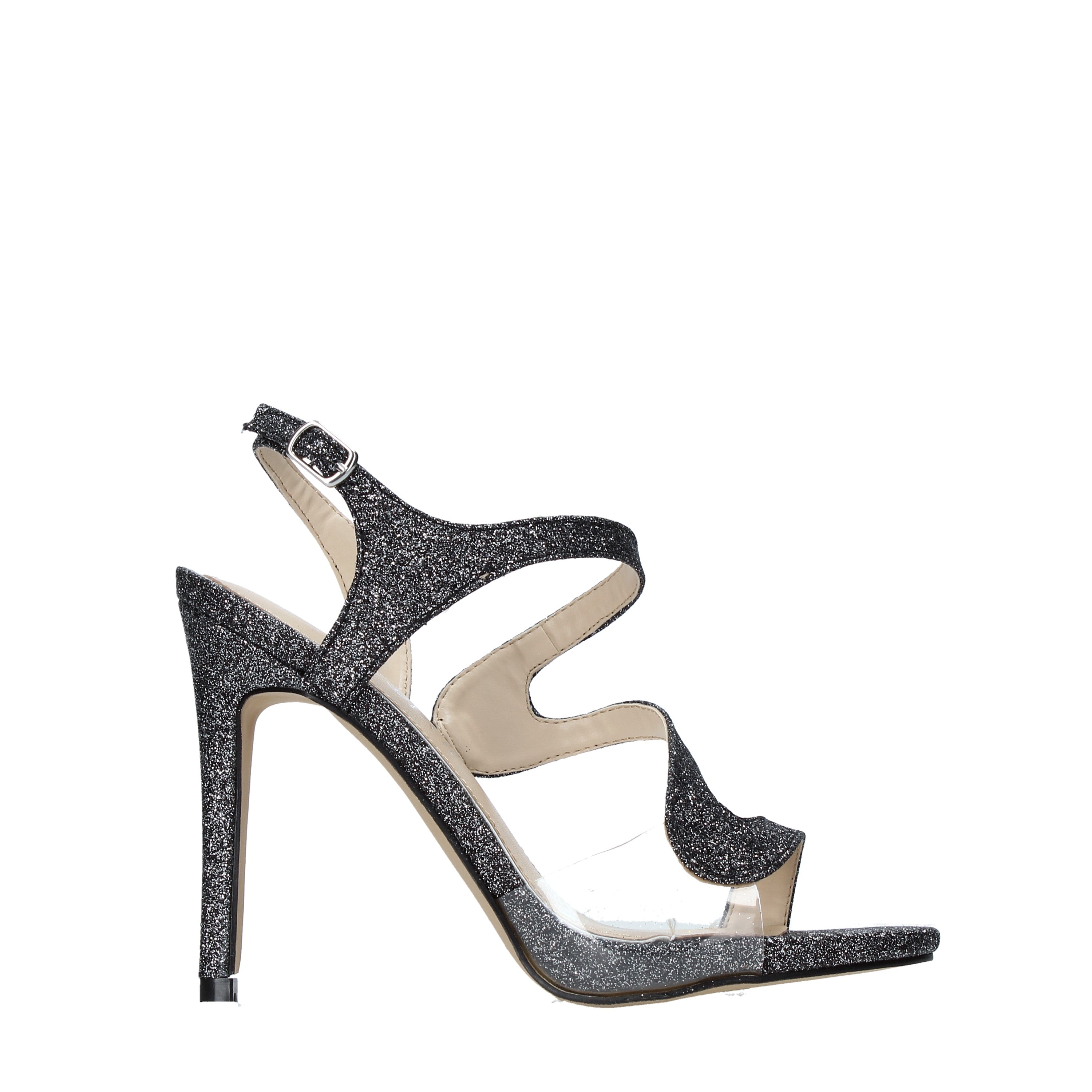 Sandali tacco Grigio Cafenoir