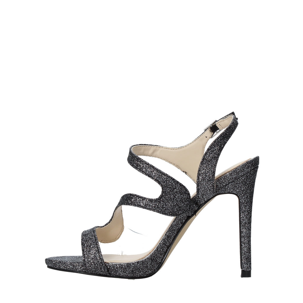 Sandali tacco Grigio Cafenoir