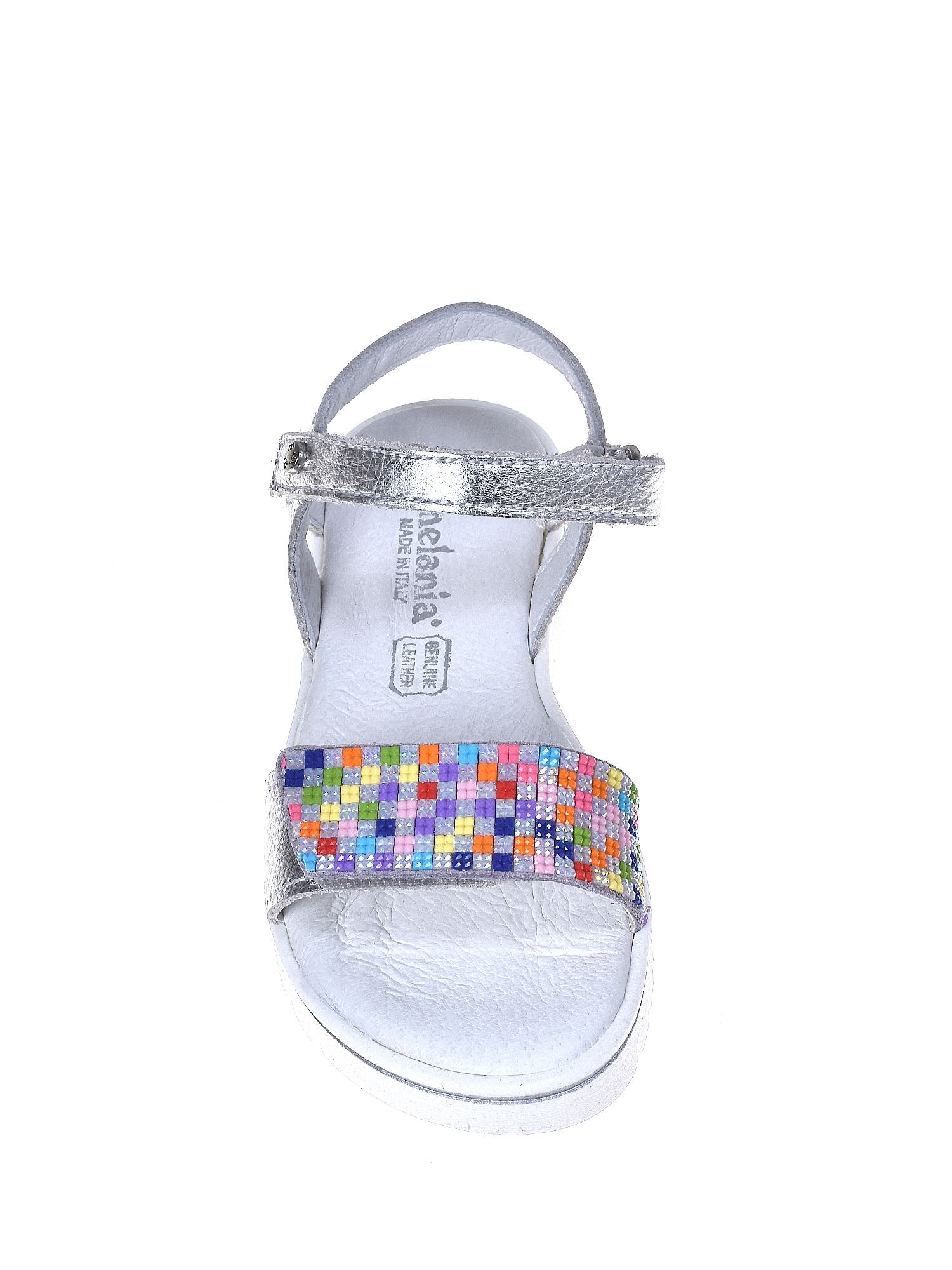 Sandali Argentato Melania