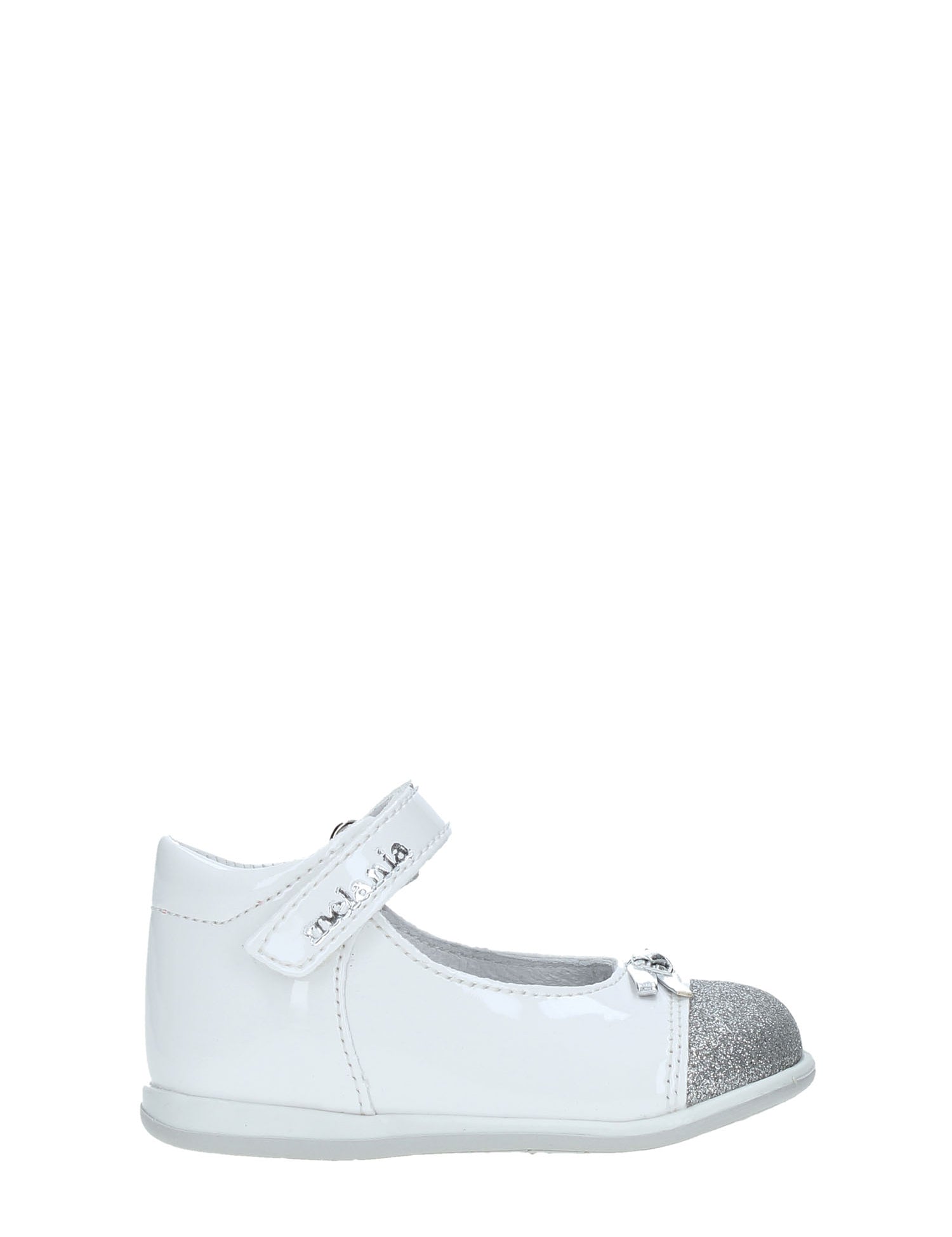 Sandali con strappi Bianco Melania