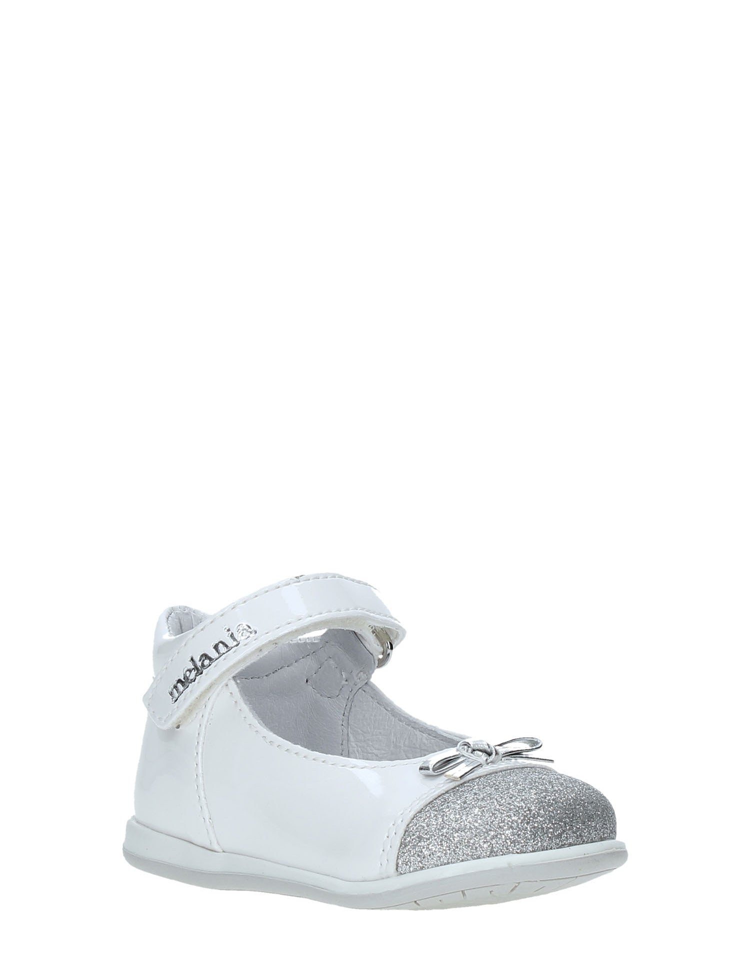 Sandali con strappi Bianco Melania