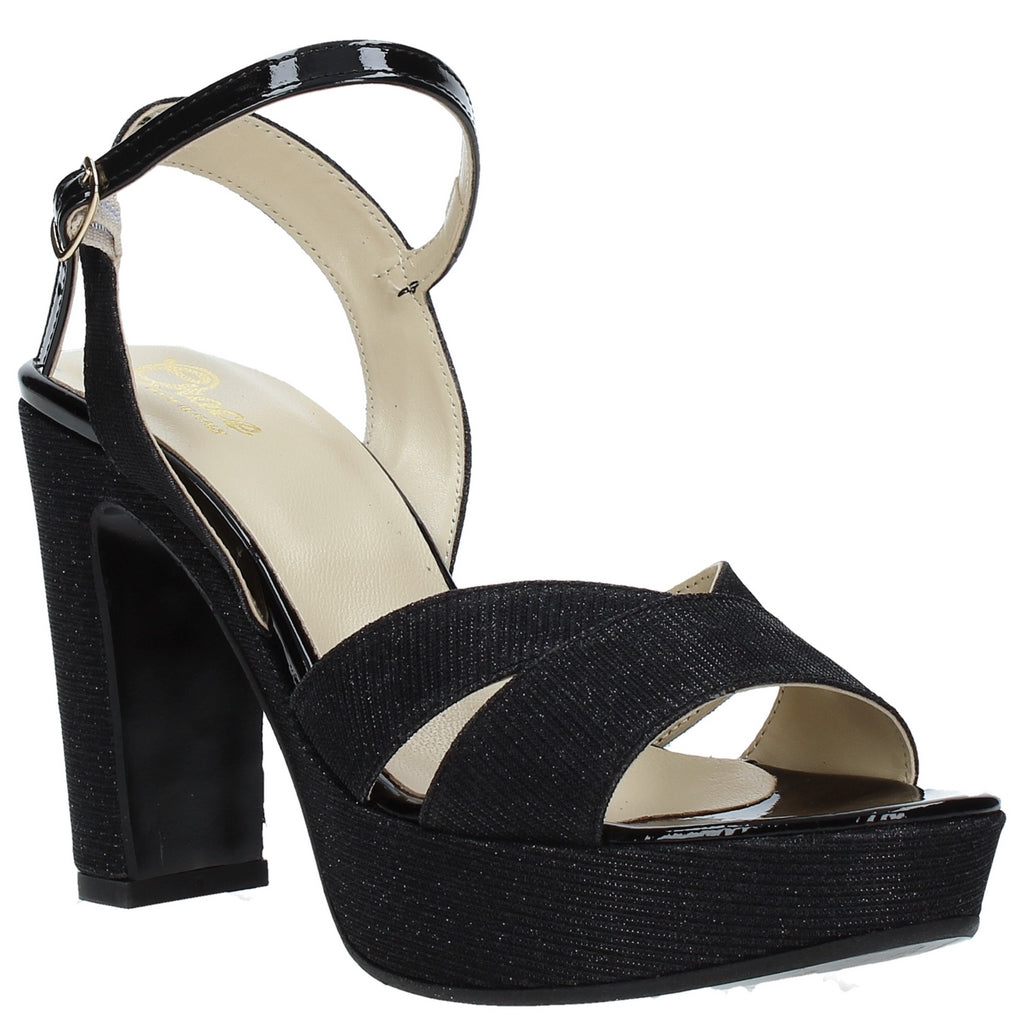 Sandali tacco Nero Grace Shoes