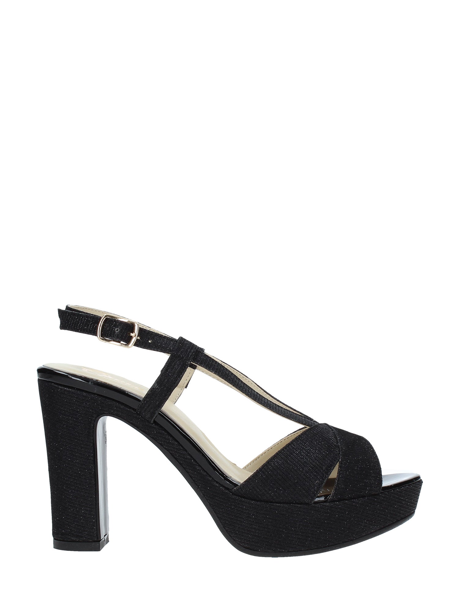 Sandali tacco Nero Grace Shoes