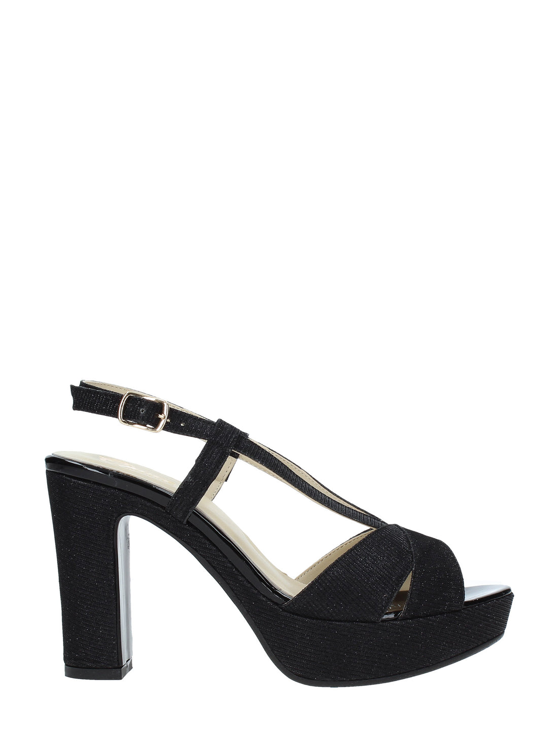 Sandali tacco Nero Grace Shoes