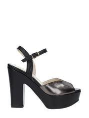 Sandali tacco Nero Grace Shoes