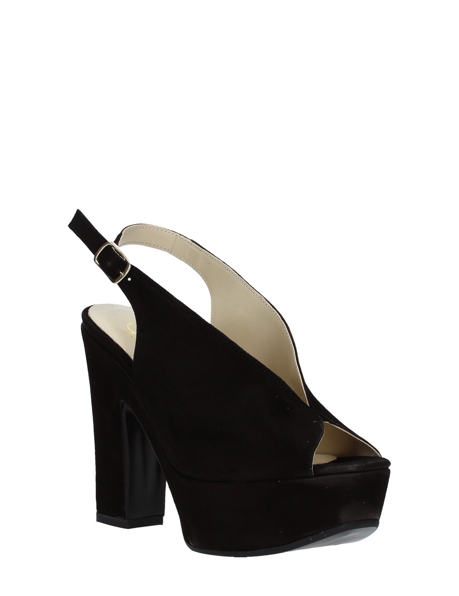 Sandali tacco Nero Grace Shoes