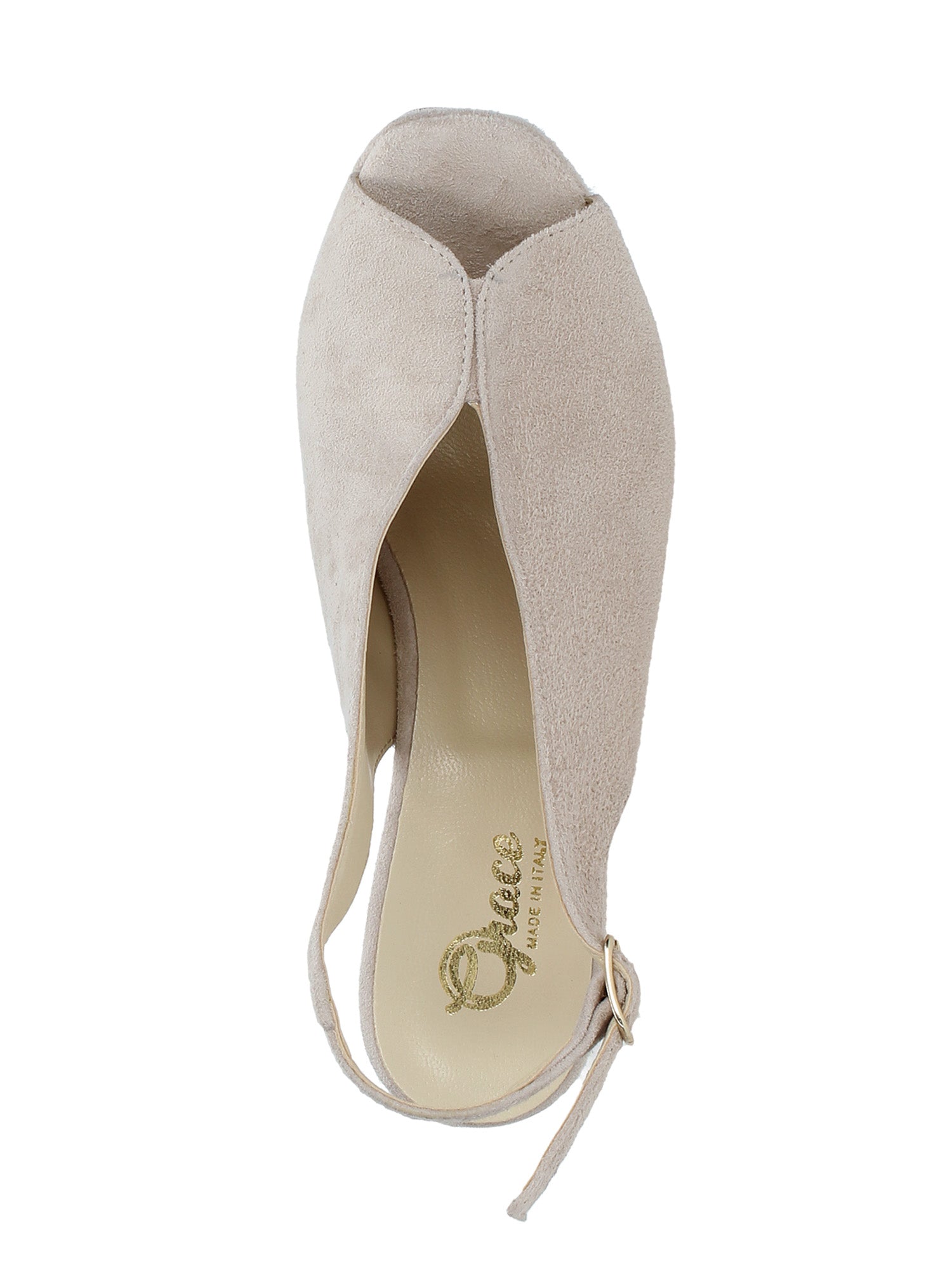 Sandali tacco Beige Grace Shoes