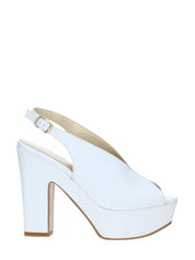 Sandali tacco Bianco Grace Shoes
