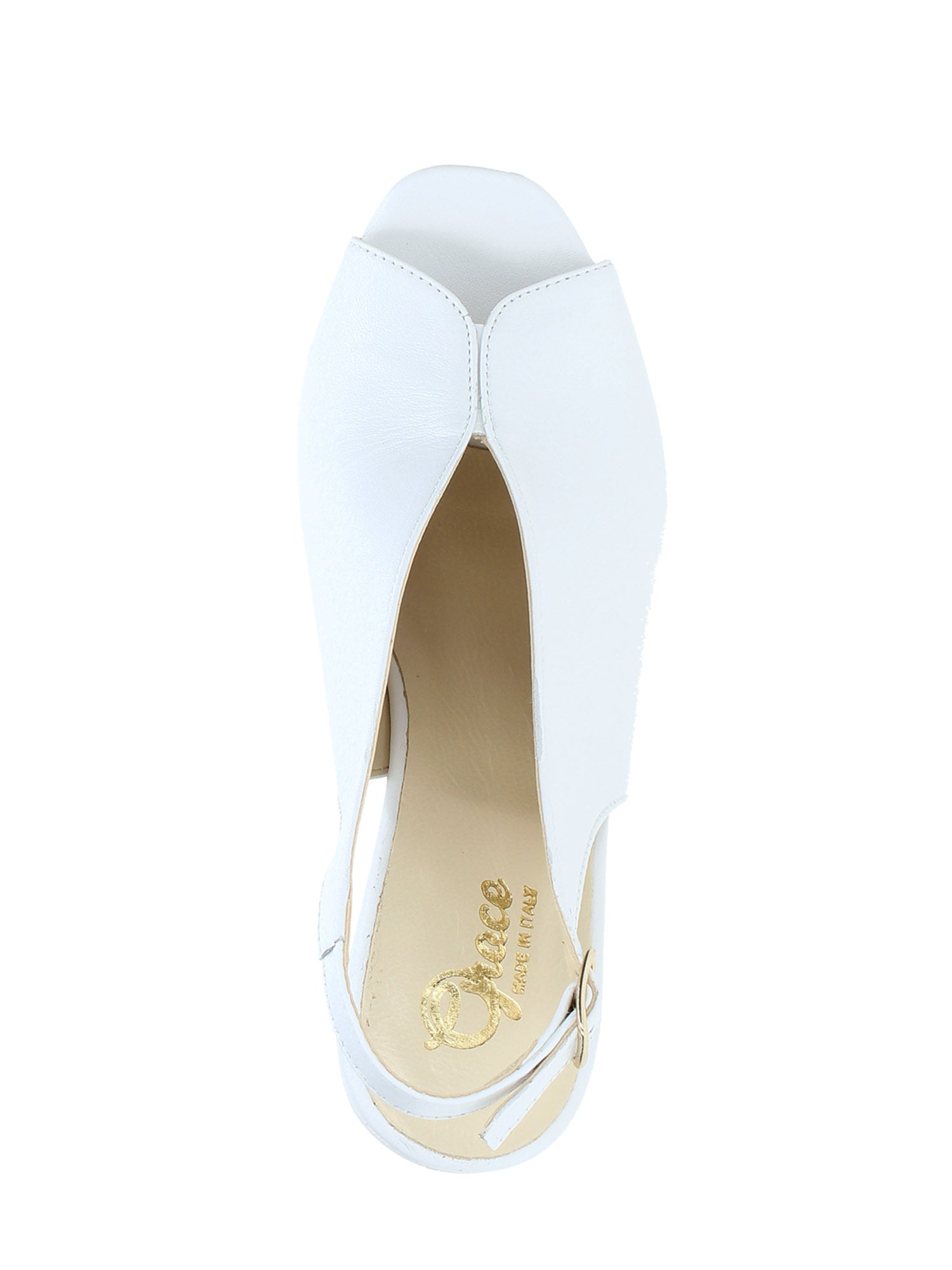 Sandali tacco Bianco Grace Shoes