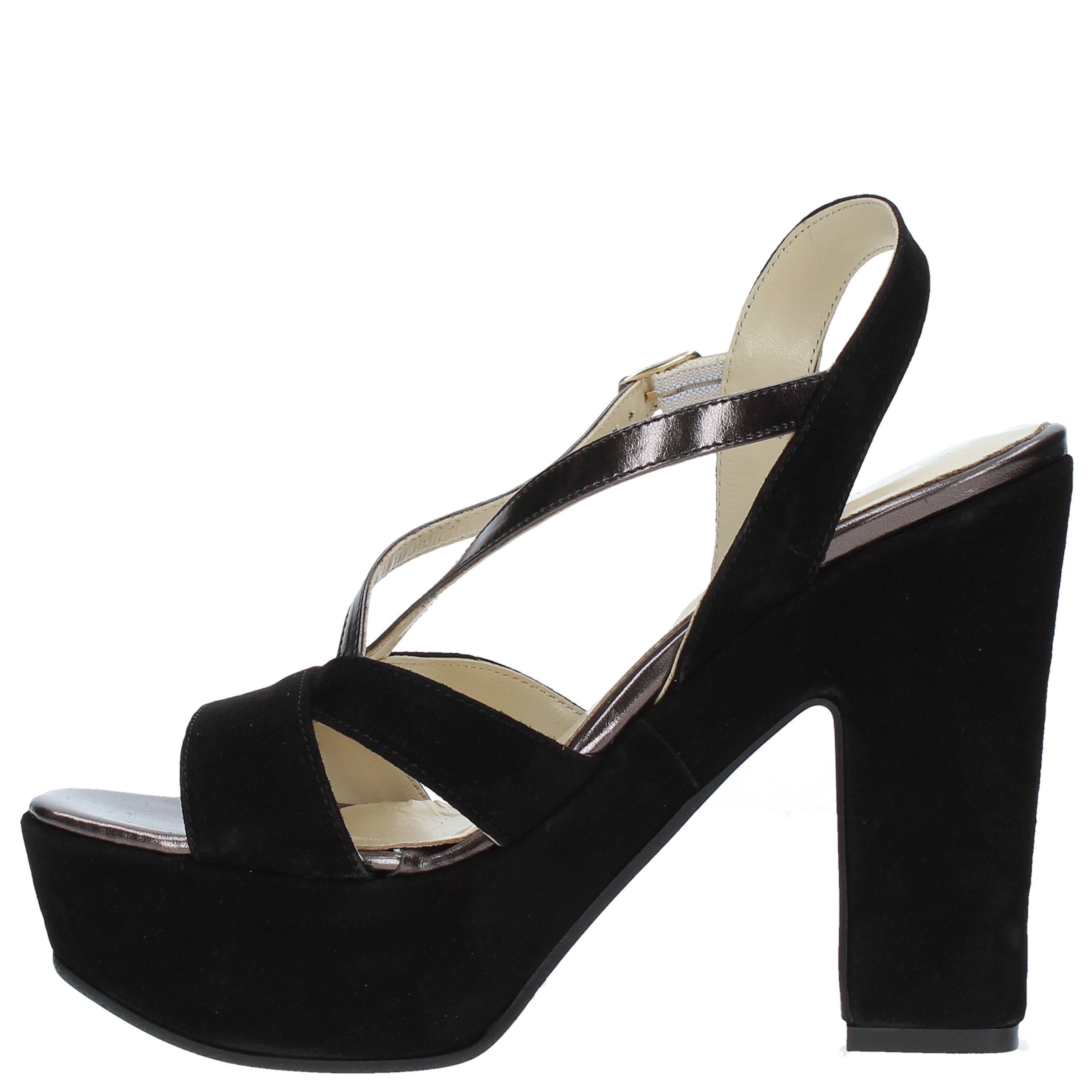 Sandali tacco Nero Grace Shoes