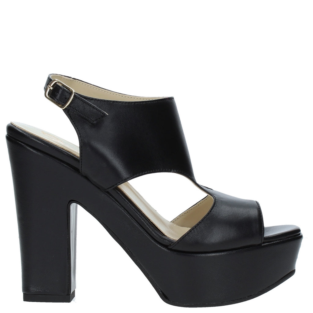 Sandali tacco Nero Grace Shoes