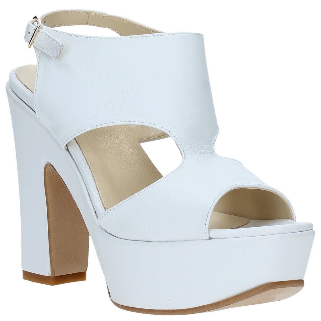 Sandali tacco Bianco Grace Shoes