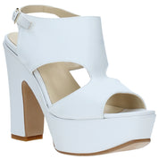 Sandali tacco Bianco Grace Shoes