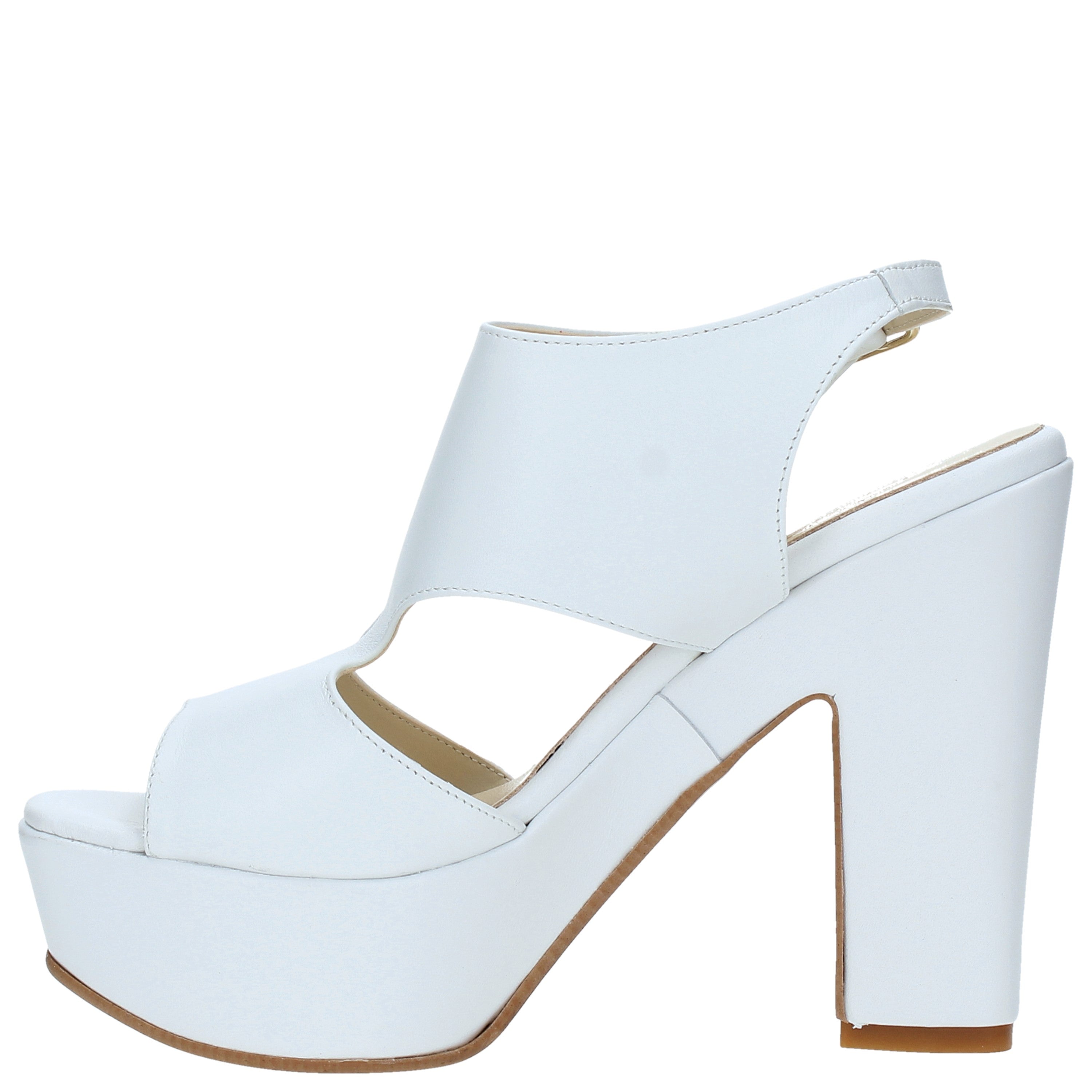 Sandali tacco Bianco Grace Shoes