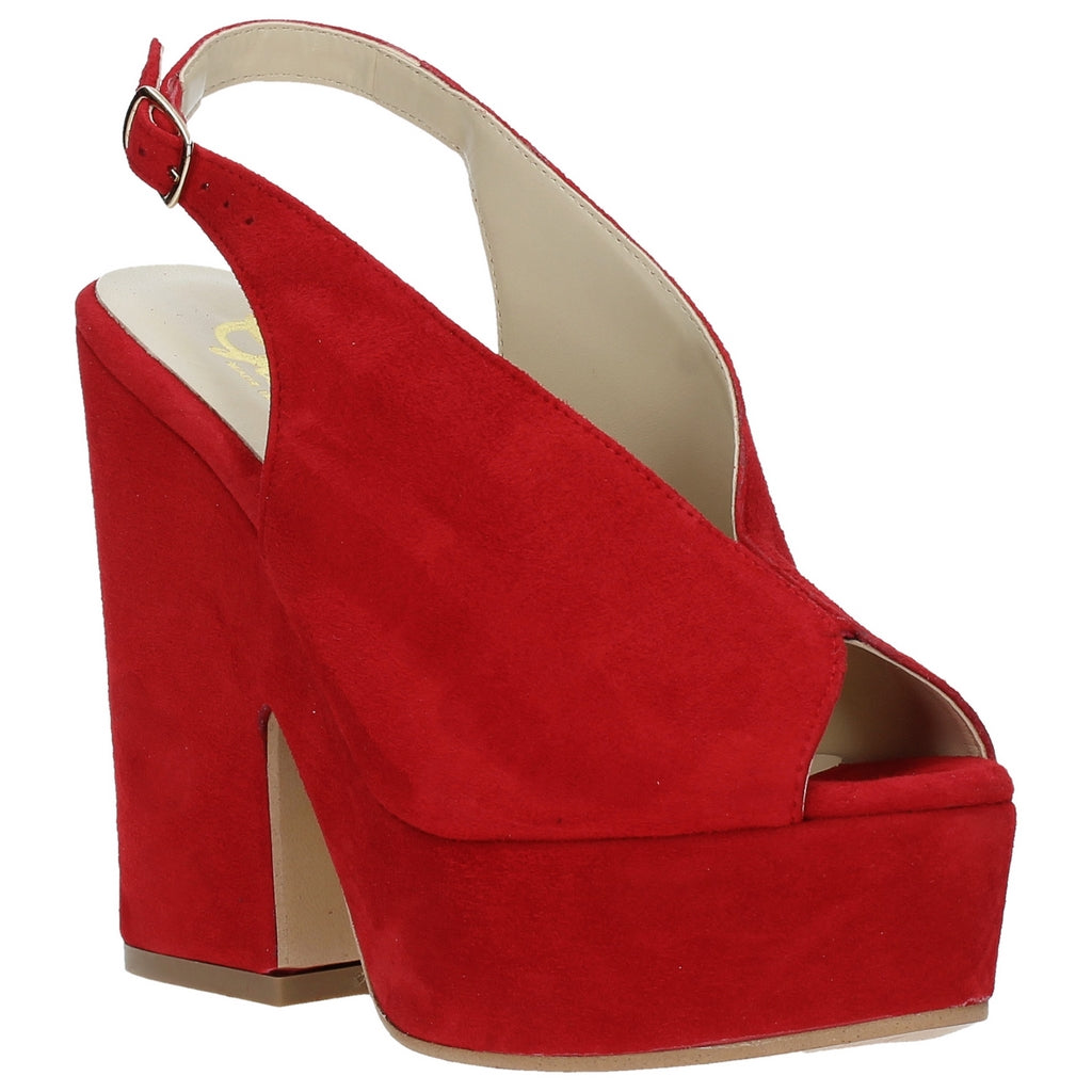 Sandali tacco Rosso Grace Shoes