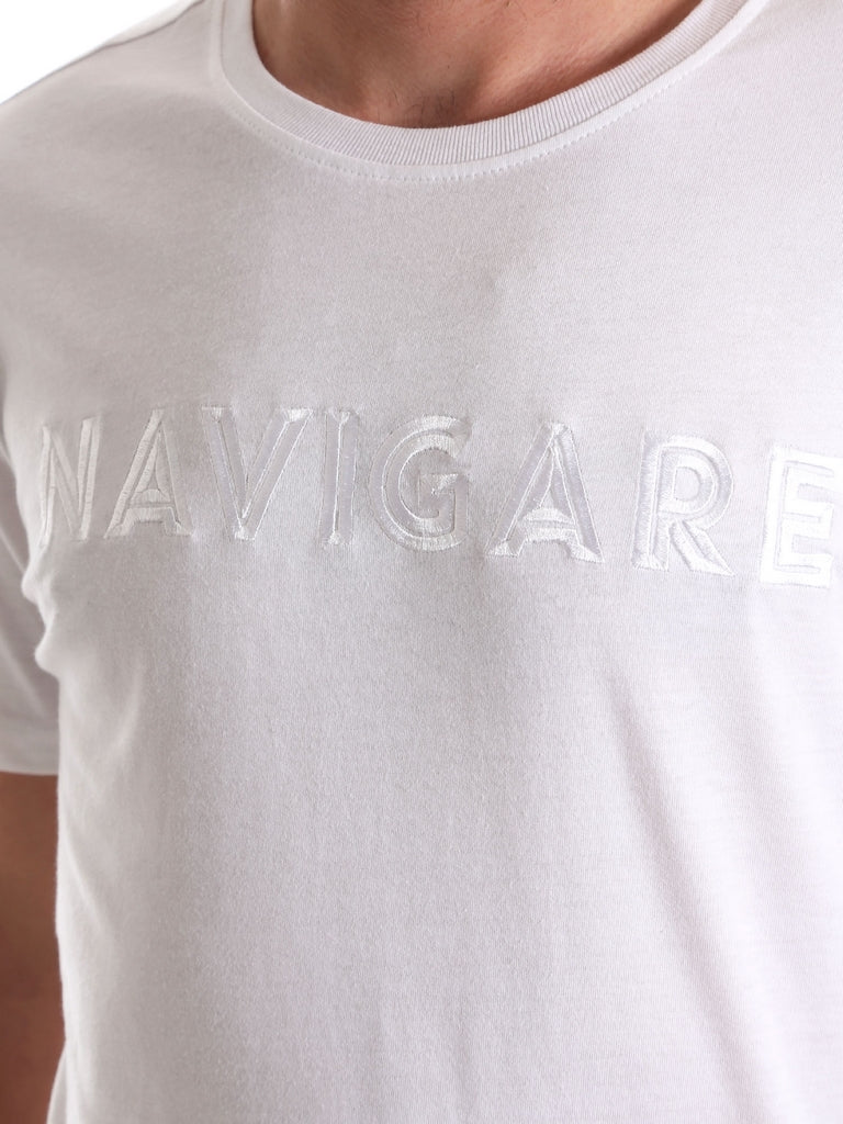 T-shirt Bianco Navigare