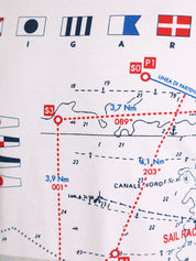 T-shirt Bianco Navigare