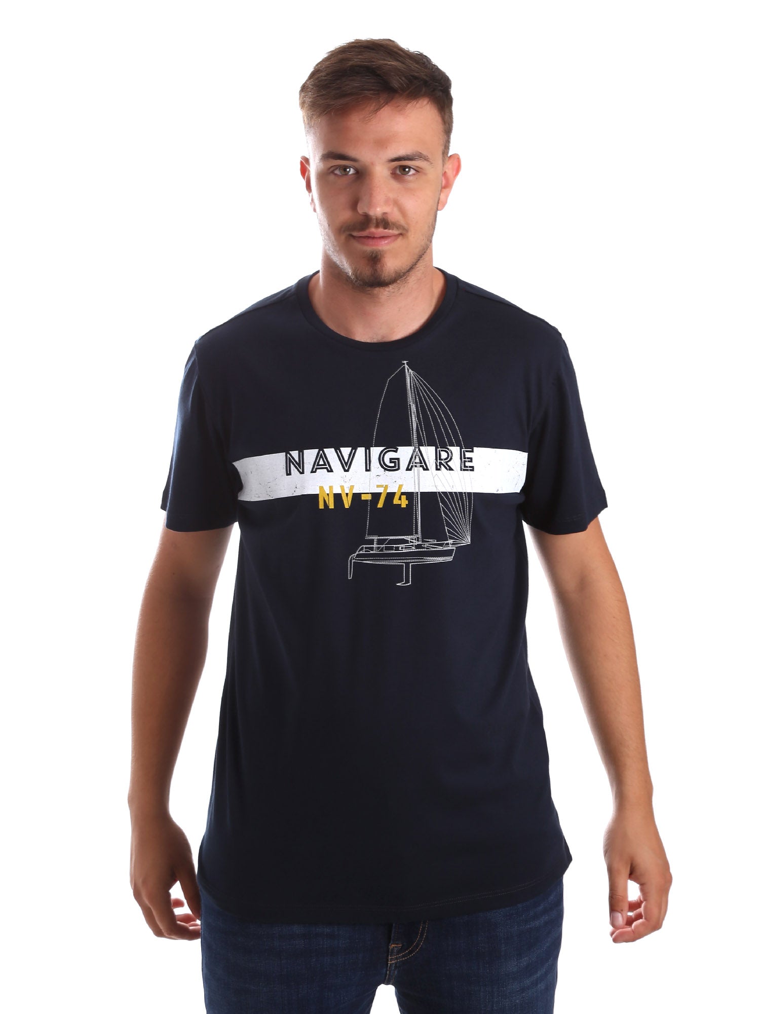 T-shirt Blu Navigare