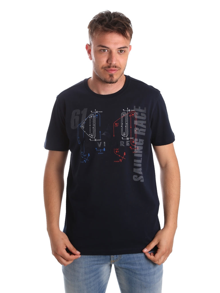 T-shirt Blu Navigare