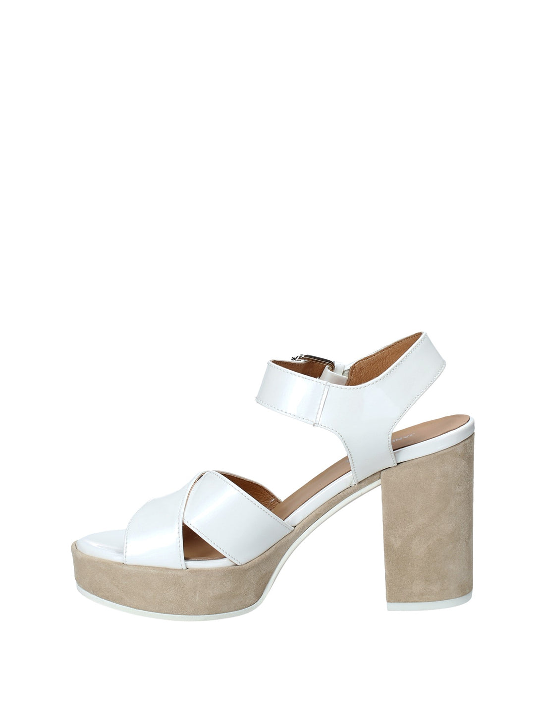 Sandali tacco Bianco Janet Sport