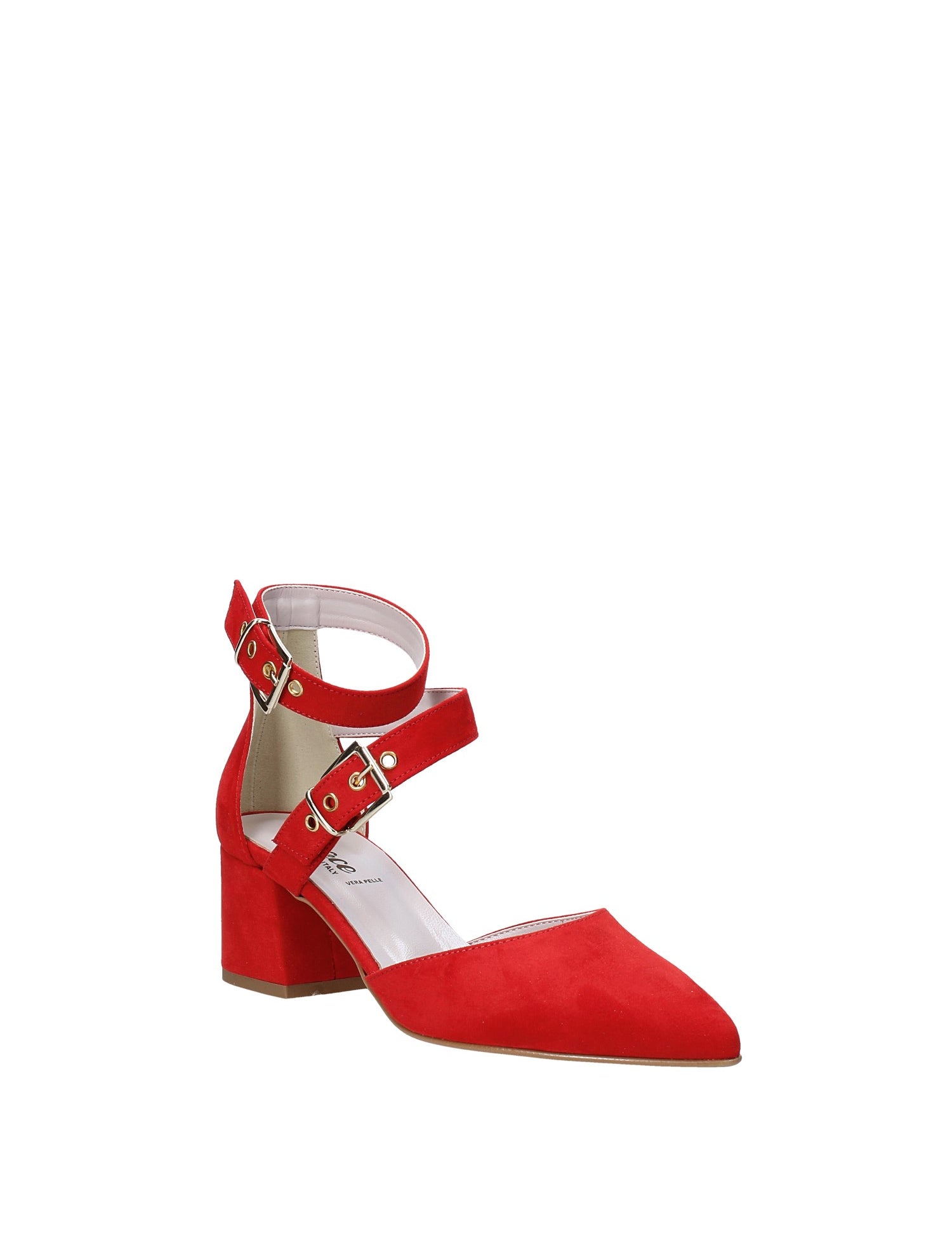 Sandali tacco Rosso Grace Shoes