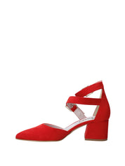 Sandali tacco Rosso Grace Shoes