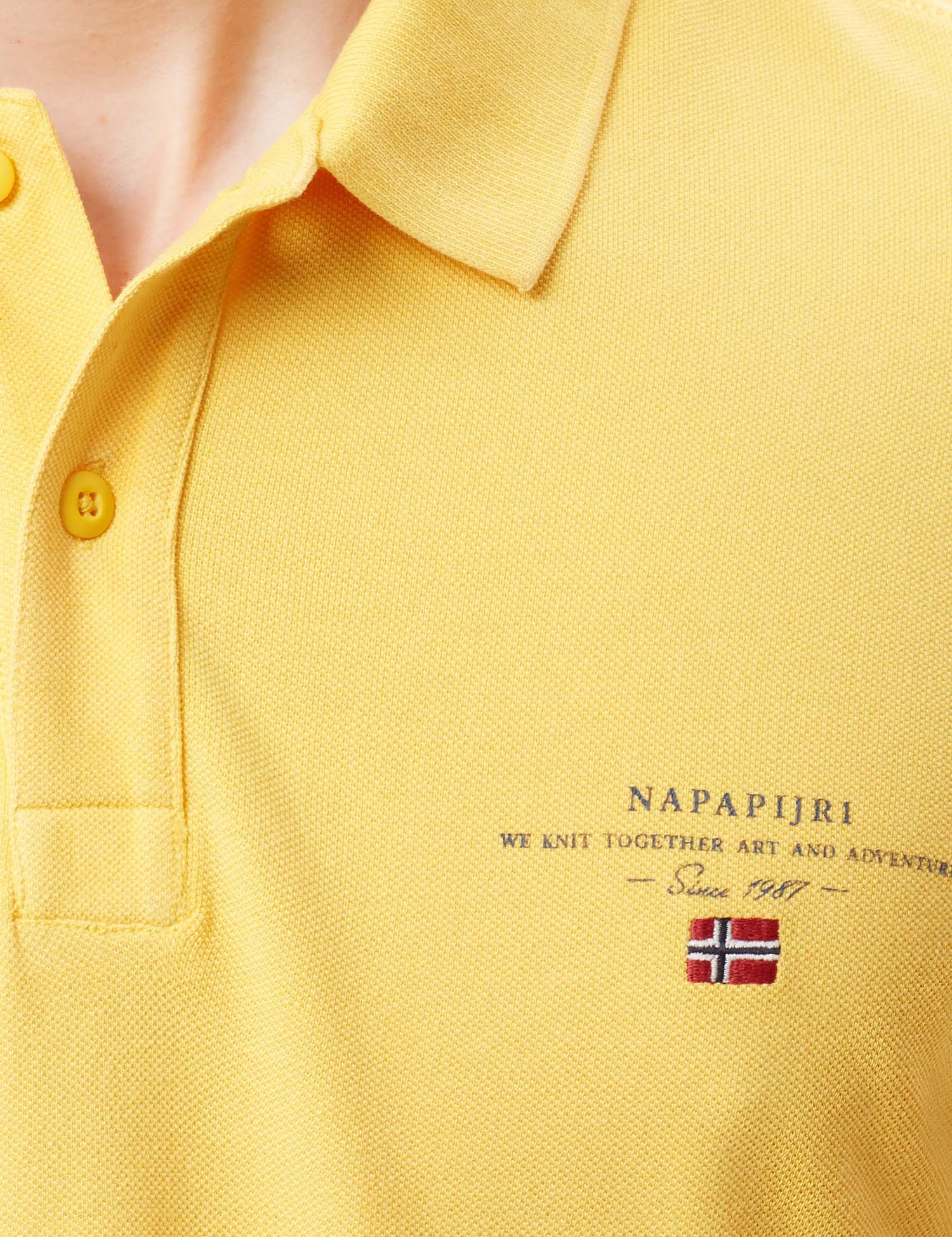 Polo Giallo Napapijri