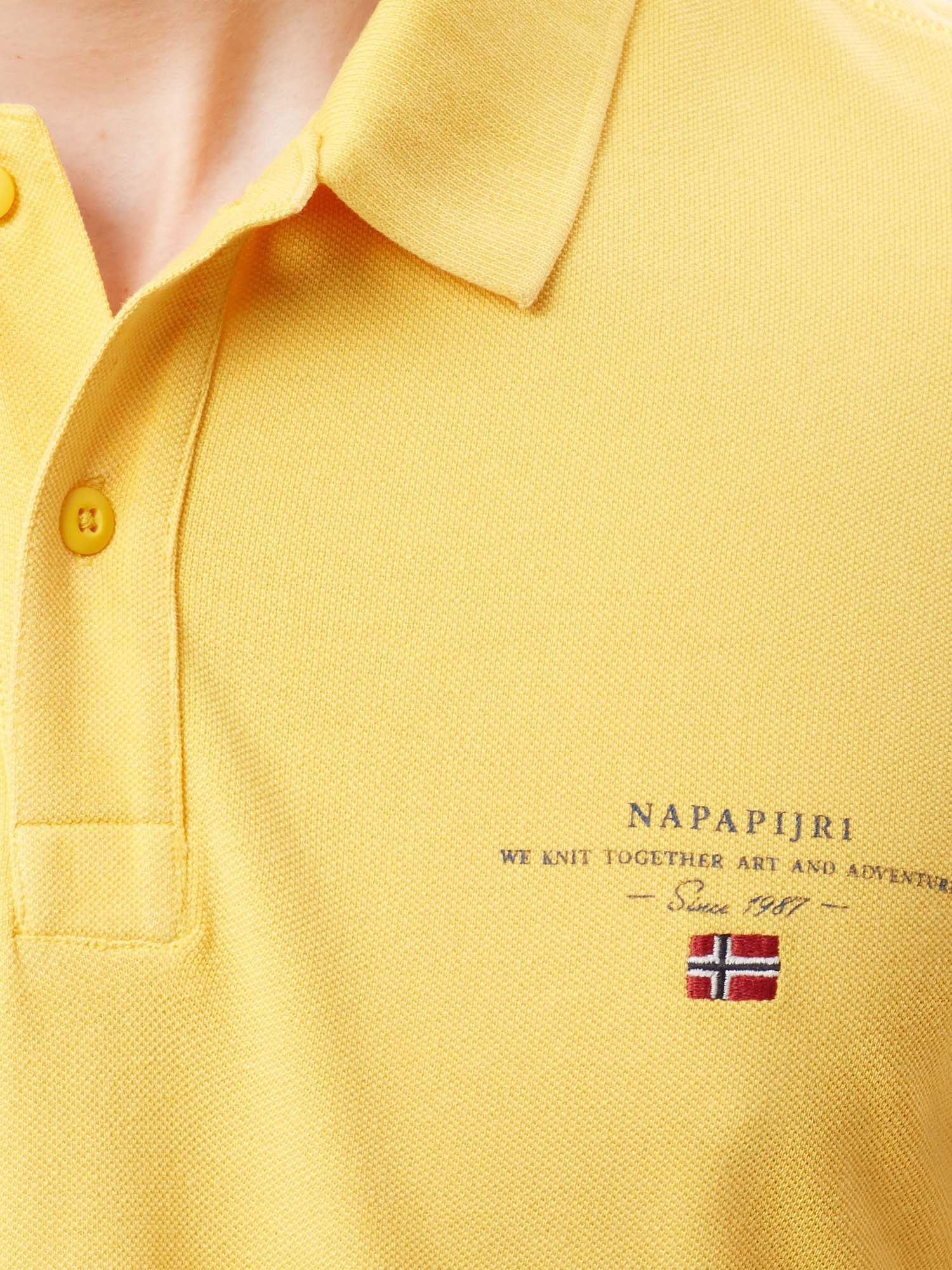 Polo Giallo Napapijri