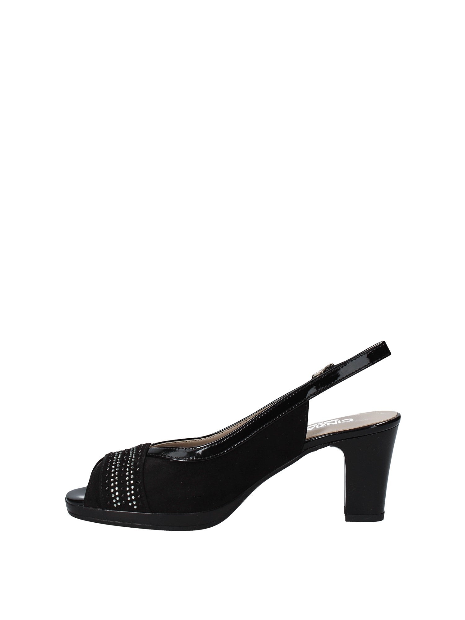 Sandali tacco Nero Cinzia Soft