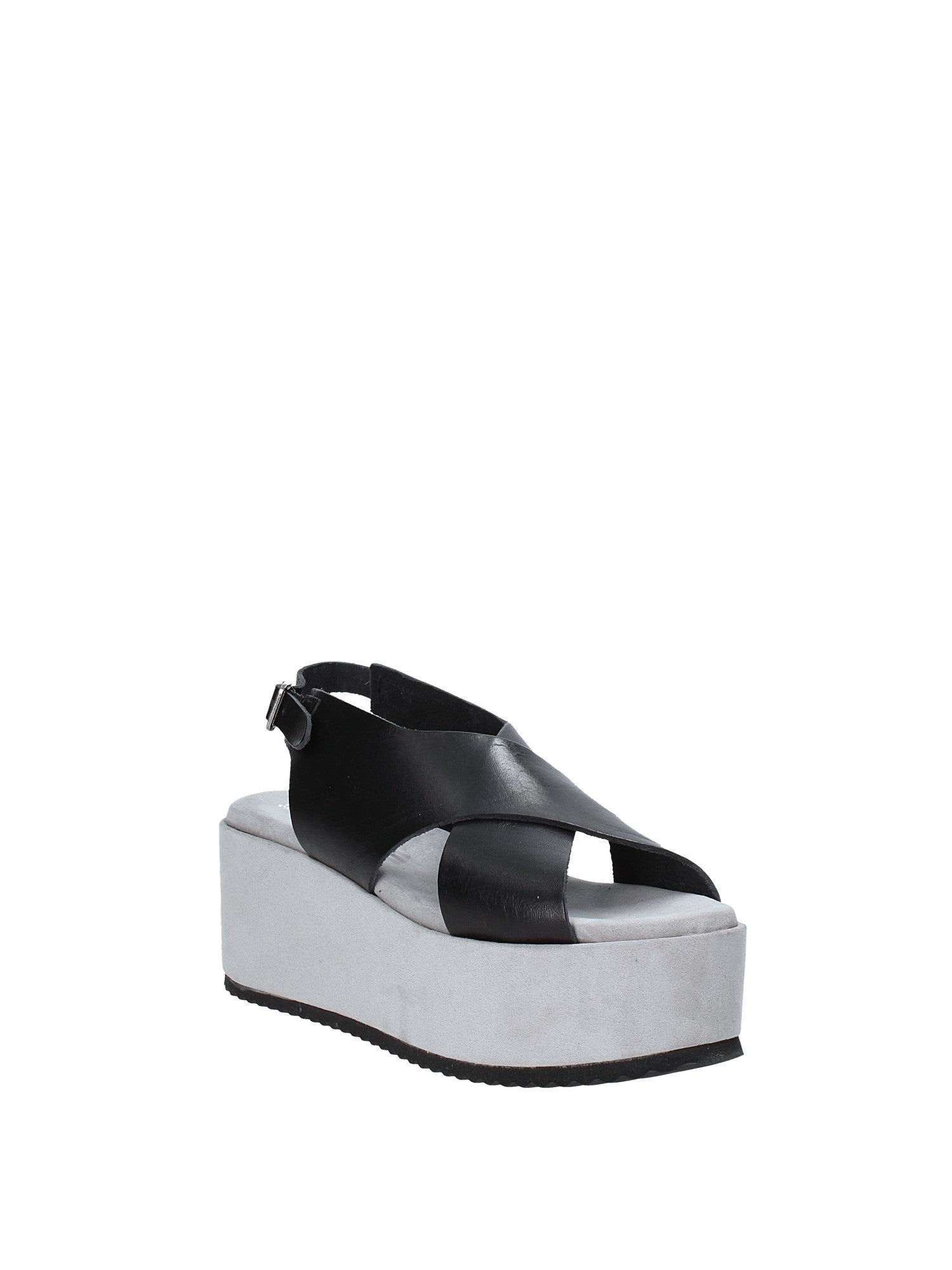 Sandali zeppa Nero Pregunta